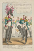 Russian Dandy Cartoon GB Cartoon Vintage Retro Advert Poster