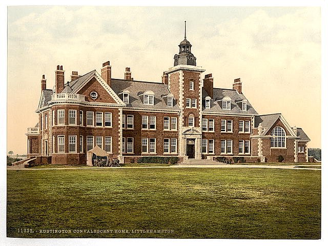 Rustington Convalescent Home Littlehampton Vintage A4 Photo Print