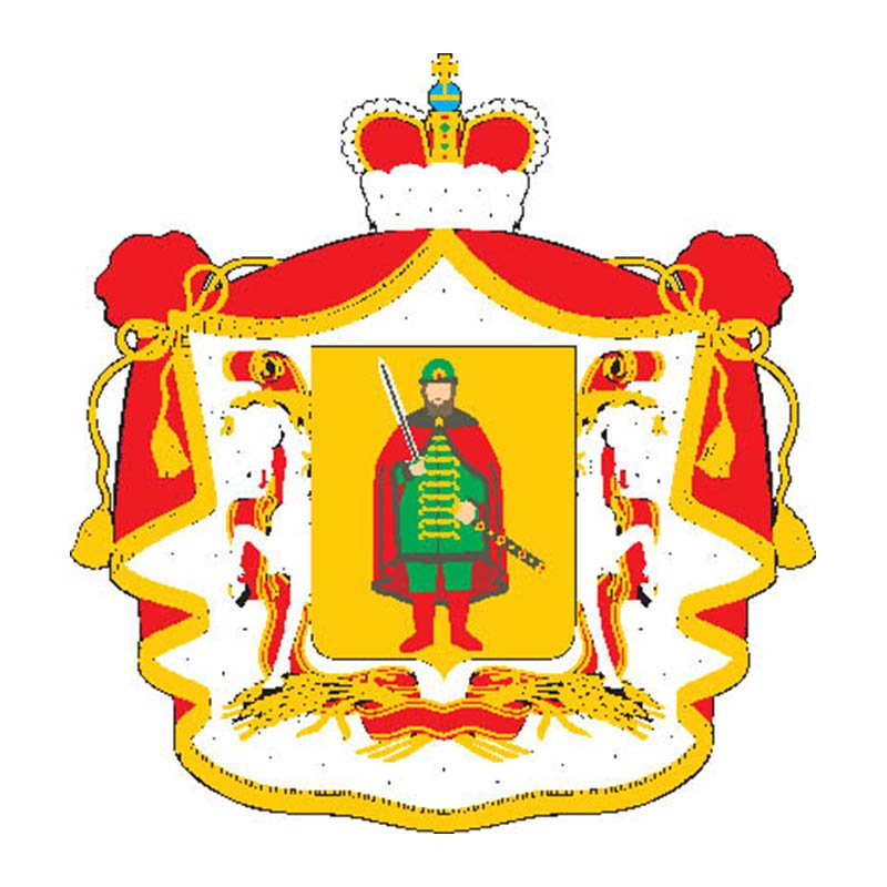 Ryazan Obl Coat Of Arms N3937 A4 Photo Print
