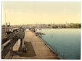 Ryde from pier Isle of Wight Vintage A4 Photo Print