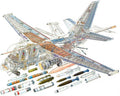 S 3 Viking cutaway A4 Photo Print
