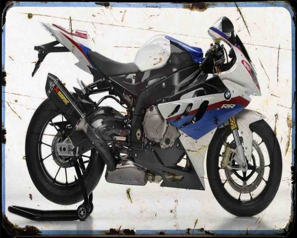 S1000Rr Superstock Limited Edition 2 A4 Photo Print Motorbike Vintage Aged