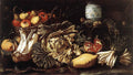 SALINI Tommaso Still life With Fruit Vegetables And Animals Art A4 Photo Print