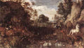 SAVERY Roelandt The Garden Of Eden A4 Photo Print