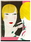 SEAD1003, Fashion Illustrat Advert A4 Photo Print