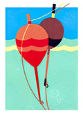 SEAD1009, Fishing Floats, 1 Advert A4 Photo Print