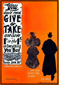 SEAN1019, Give and Take, 18 Advert A4 Photo Print