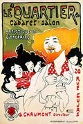 SEAN1027, Le Quartier Cabar Advert A4 Photo Print