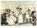 SEGE1023, Rowlandson, A Wig Advert A4 Photo Print