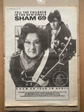 SHAM 69 1980 2 Punk Flyer A4 Photo Print
