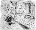SKETCH Wind in the Willows Arthur Rackham Shove that under your feet, he observed to the Mole, as he passed it down the boat (2) A4 Photo Print