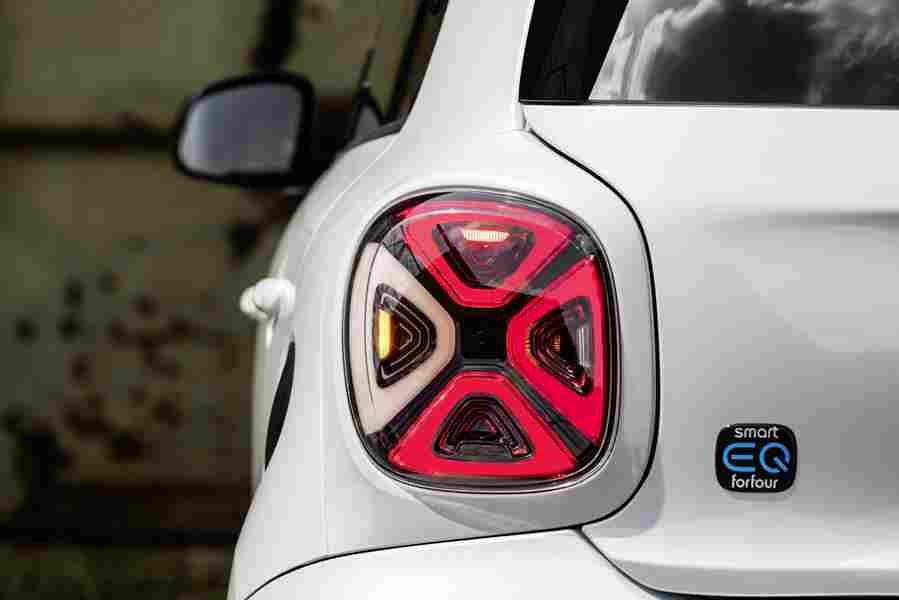 SMART EQ forfour 6662 11 Car A4 Photo Print