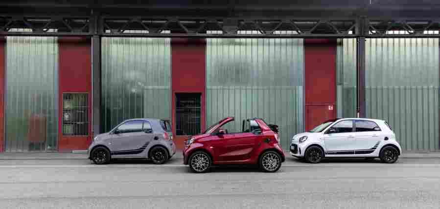 SMART EQ forfour 6662 14 Car A4 Photo Print