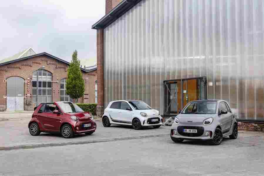 SMART EQ forfour 6662 15 Car A4 Photo Print