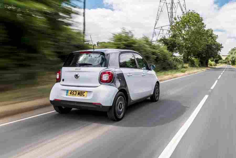 SMART EQ forfour 6662 23 Car A4 Photo Print