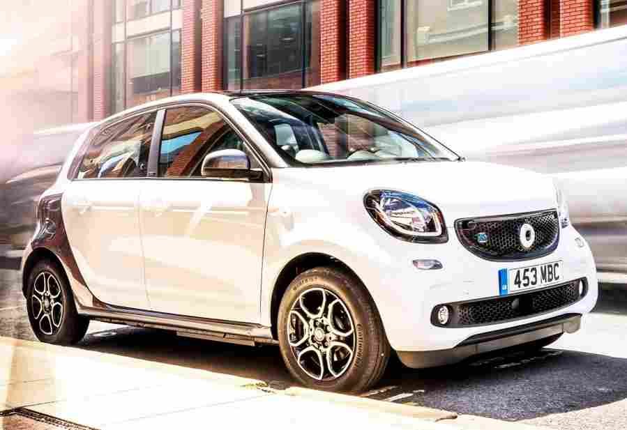 SMART EQ forfour 6662 24 Car A4 Photo Print