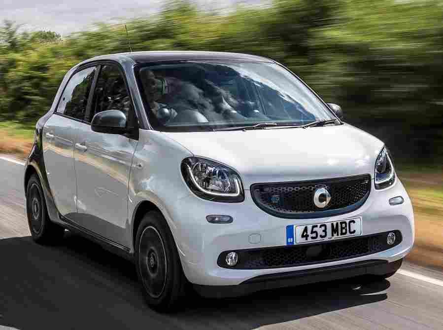SMART EQ forfour 6662 25 Car A4 Photo Print