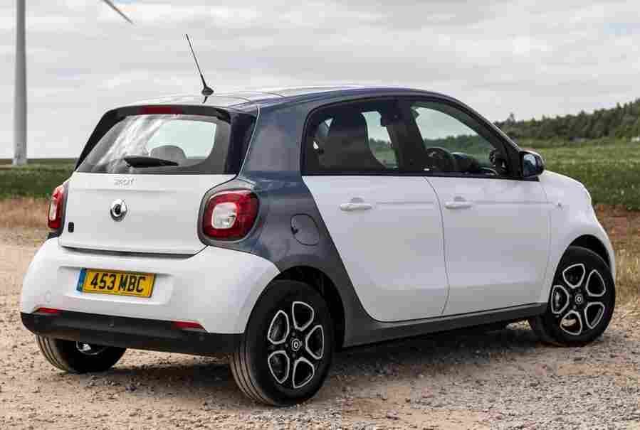 SMART EQ forfour 6662 26 Car A4 Photo Print