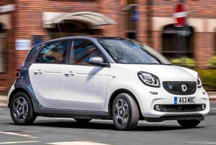 SMART EQ forfour 6662 27 Car A4 Photo Print