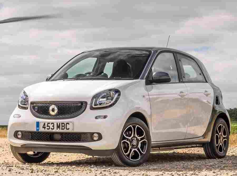 SMART EQ forfour 6662 28 Car A4 Photo Print