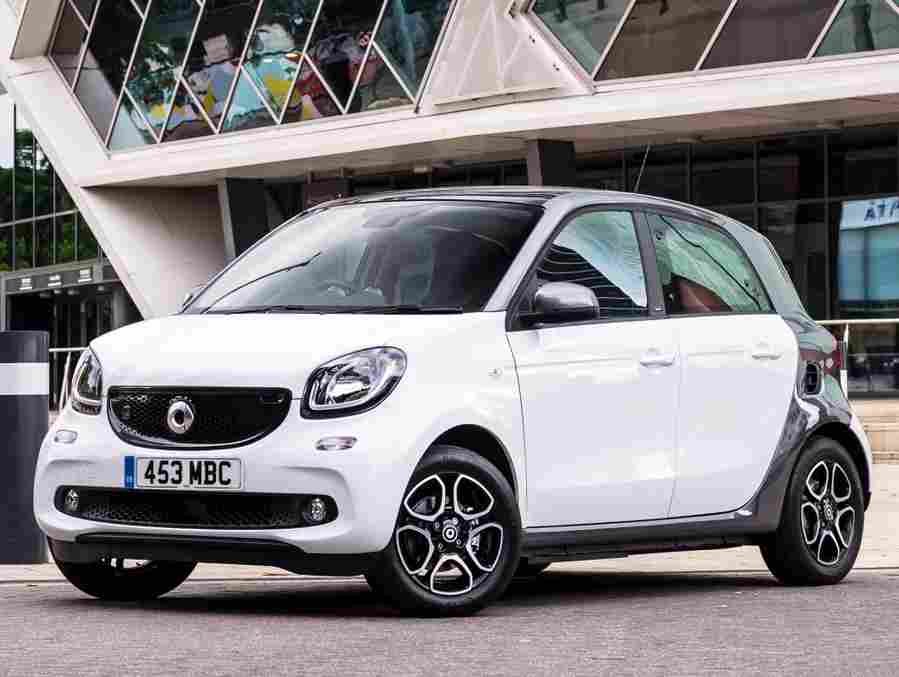 SMART EQ forfour 6662 30 Car A4 Photo Print