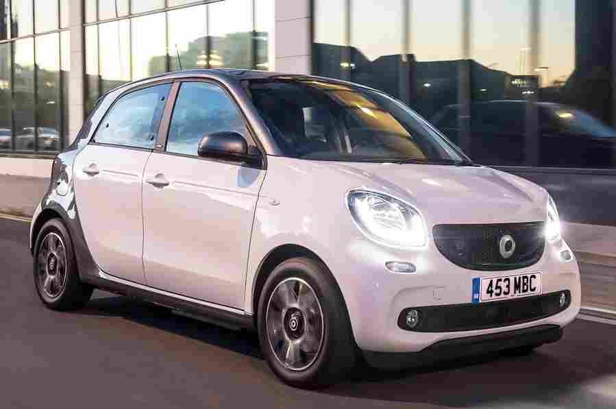 SMART EQ forfour 6662 31 Car A4 Photo Print