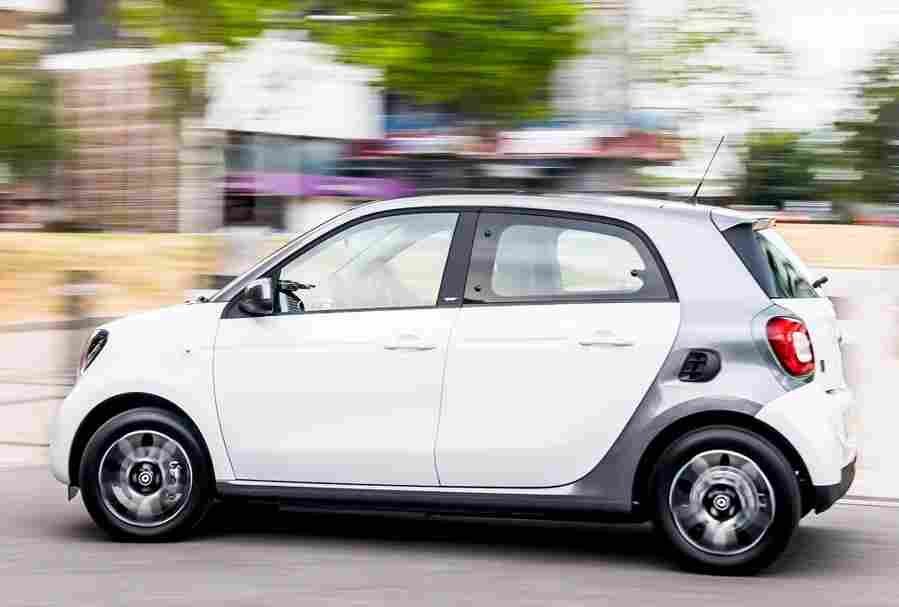 SMART EQ forfour 6662 35 Car A4 Photo Print
