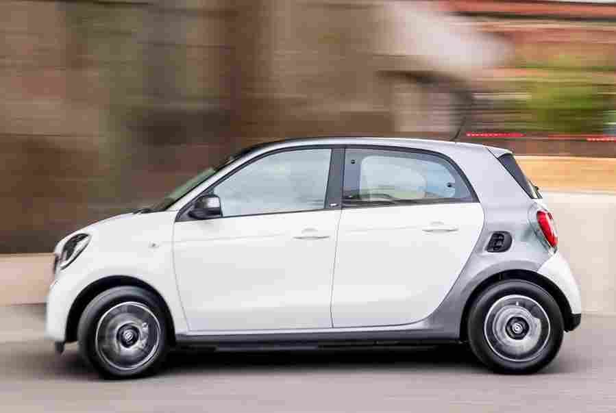 SMART EQ forfour 6662 36 Car A4 Photo Print