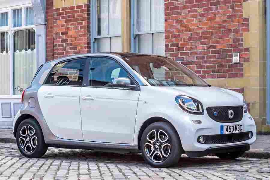 SMART EQ forfour 6662 38 Car A4 Photo Print