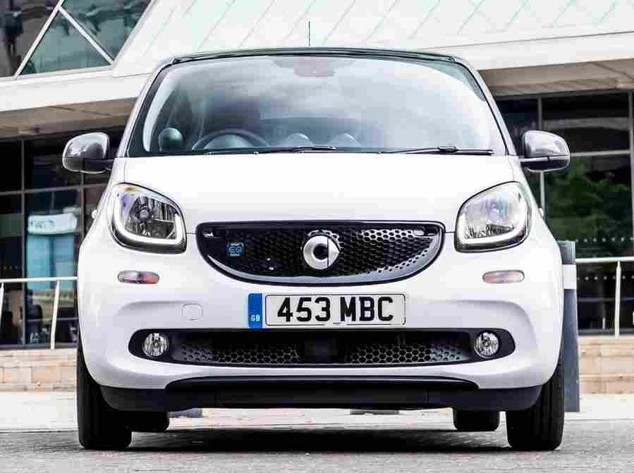 SMART EQ forfour 6662 39 Car A4 Photo Print