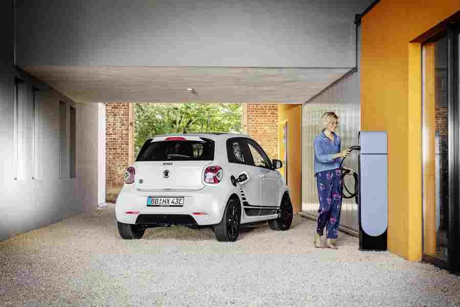 SMART EQ forfour 6662 5 Car A4 Photo Print