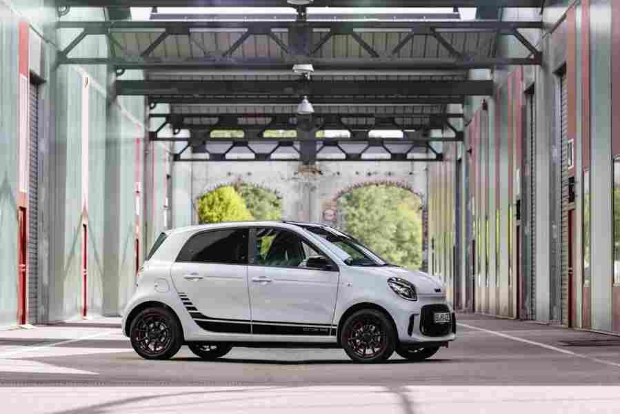 SMART EQ forfour 6662 9 Car A4 Photo Print
