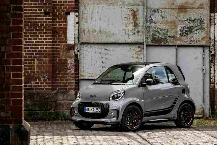 SMART EQ fortwo 6660 4 Car A4 Photo Print