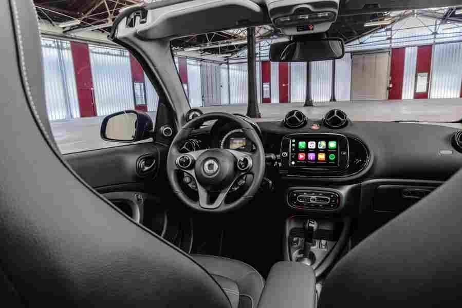 SMART EQ fortwo Cabrio 6661 1 Car A4 Photo Print