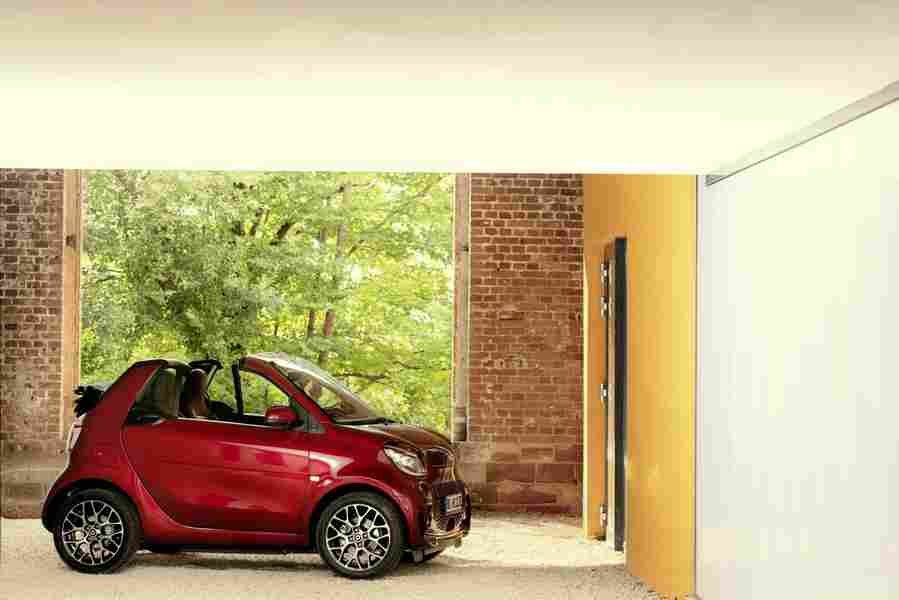 SMART EQ fortwo Cabrio 6661 7 Car A4 Photo Print