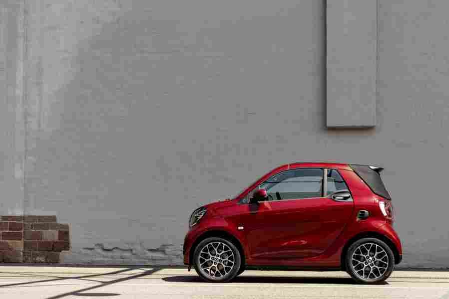 SMART EQ fortwo Cabrio 6661 8 Car A4 Photo Print
