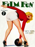 SPBW1007, Film Fun Bowling  Advert A4 Photo Print