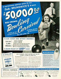 SPBW1013L, Brunswick Bowlin Advert A4 Photo Print