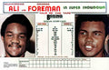 SPBX1009, Ali v Foreman  Advert A4 Photo Print