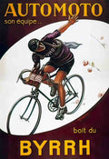 SPCY1003, Automoto Bikes &  Advert A4 Photo Print
