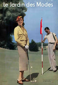 SPGF1017, Le Jardin Des Mod Advert A4 Photo Print