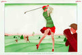 SPGF1054, Au Golfe Jouan  Advert A4 Photo Print
