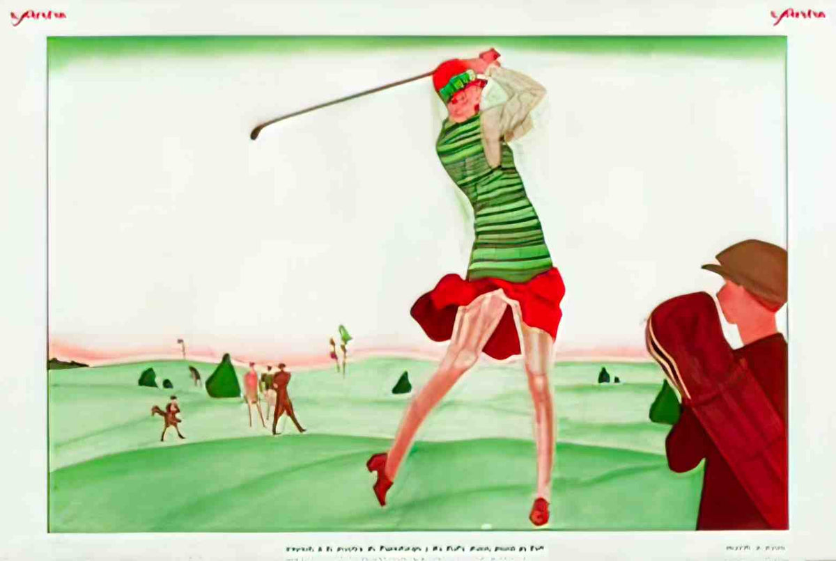 SPGF1054, Au Golfe Jouan  Advert A4 Photo Print