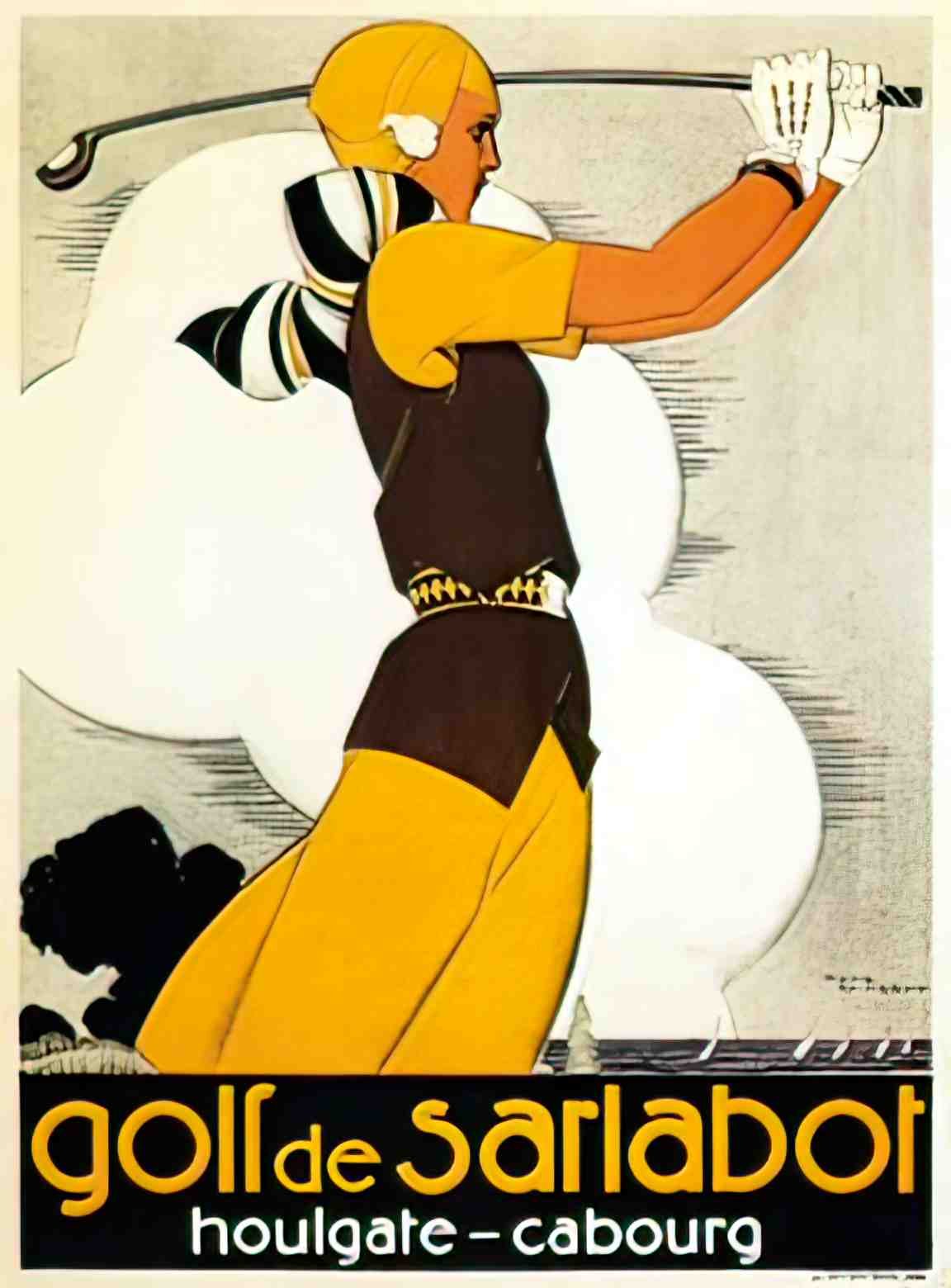 SPGF1150, Golf de Sarlabot, Advert A4 Photo Print