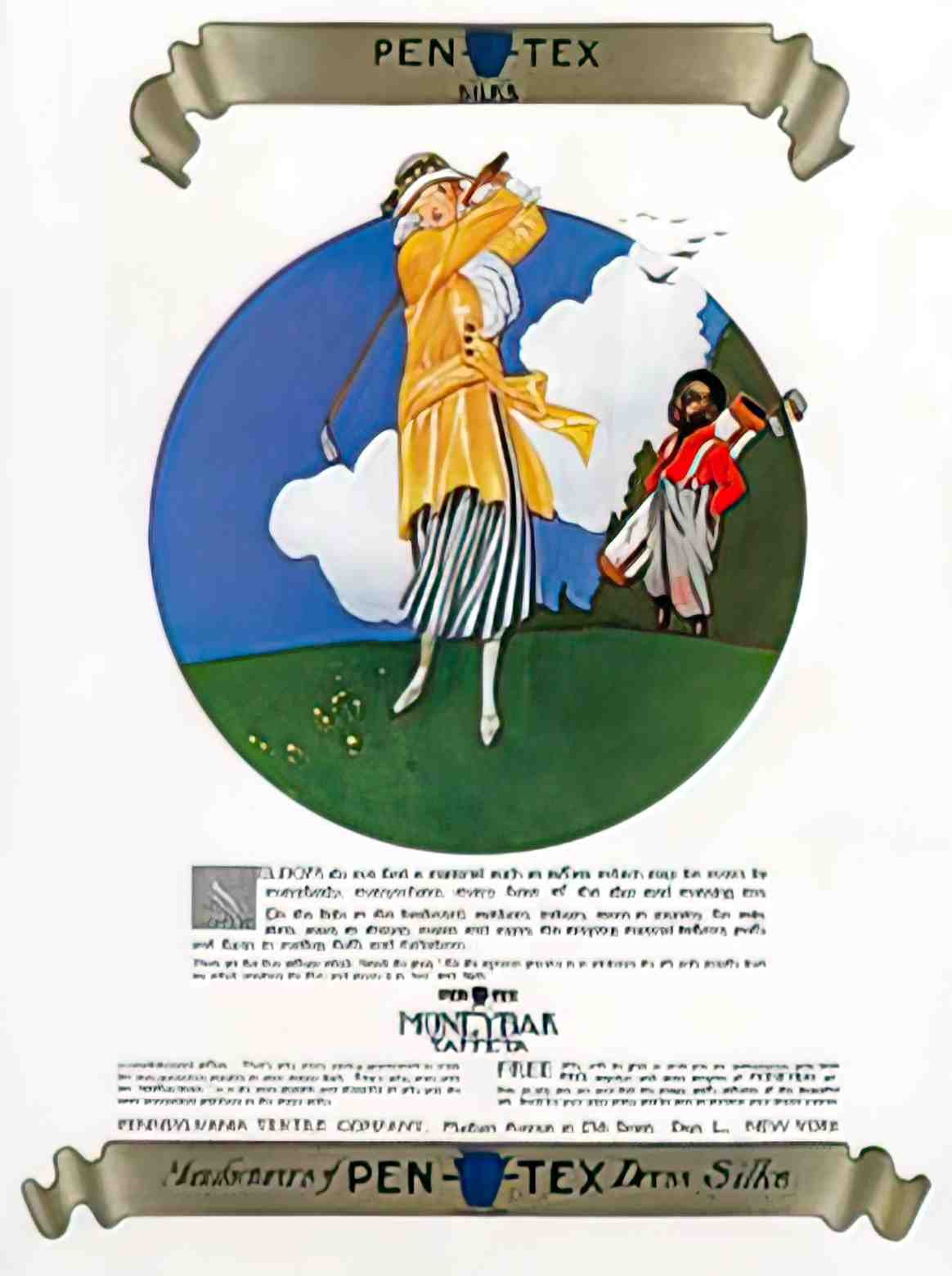 SPGF1151, Pentex Silks, 191 Advert A4 Photo Print