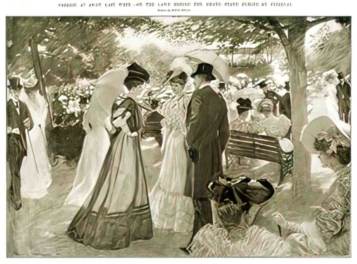 SPHS1046, Fashion At Ascot, Advert A4 Photo Print