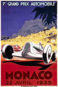 SPMS1027, Monaco Grand Prix Advert A4 Photo Print