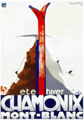 SPSI1025, Chamonix, Ete Hiv Advert A4 Photo Print