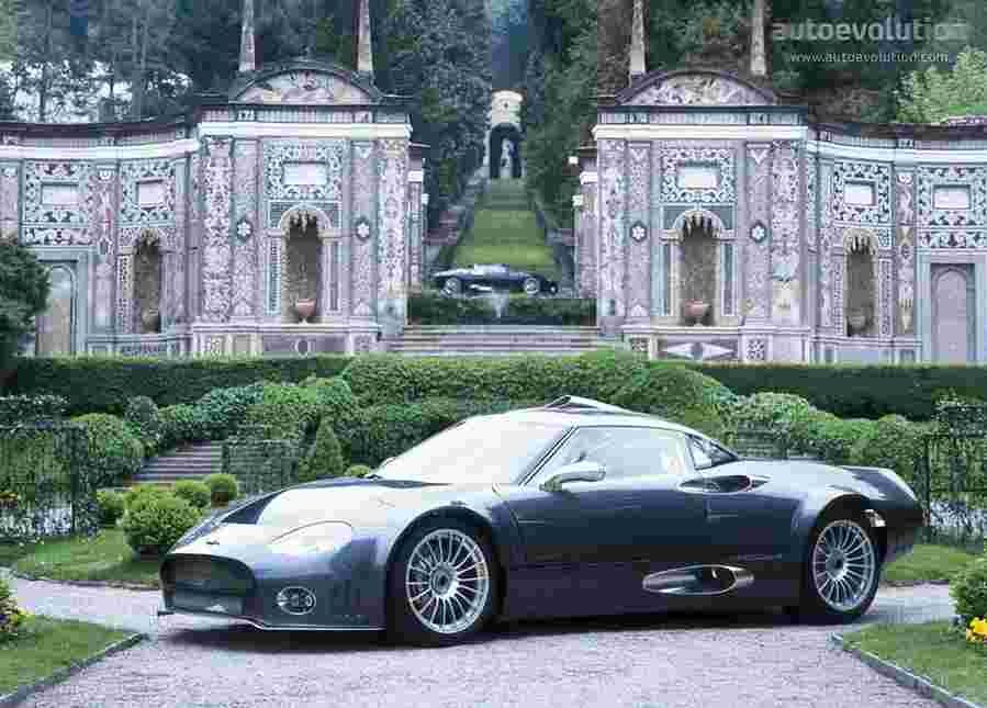 SPYKERC8Double12S 591 1 Car A4 Photo Print