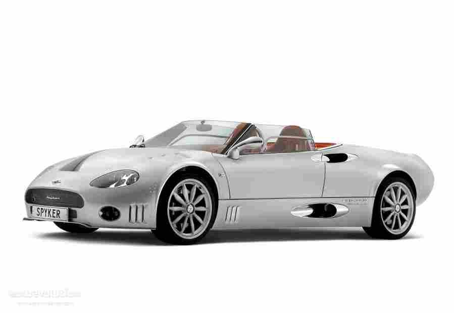 SPYKERC8Double12S 591 4 Car A4 Photo Print